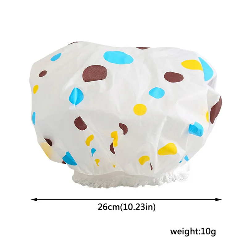 Новое поступление шапочка для душа водонепроницаемая кружевная эластичная