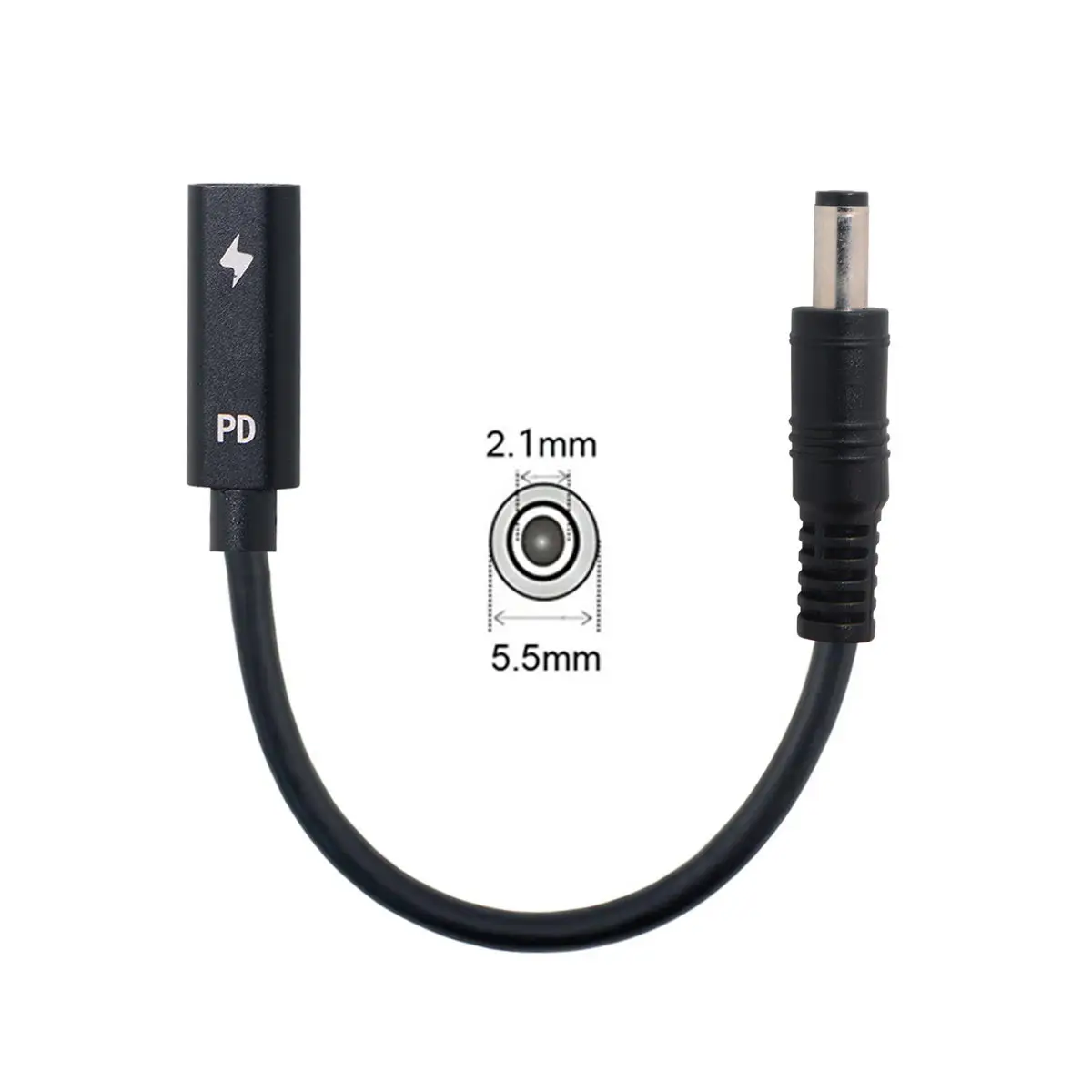 Chenyang Тип C USB женский Вход переменного тока в постоянный 7 4*5 0 мм/5 5*2 5 1 мм/4 0*1 3 мм ..