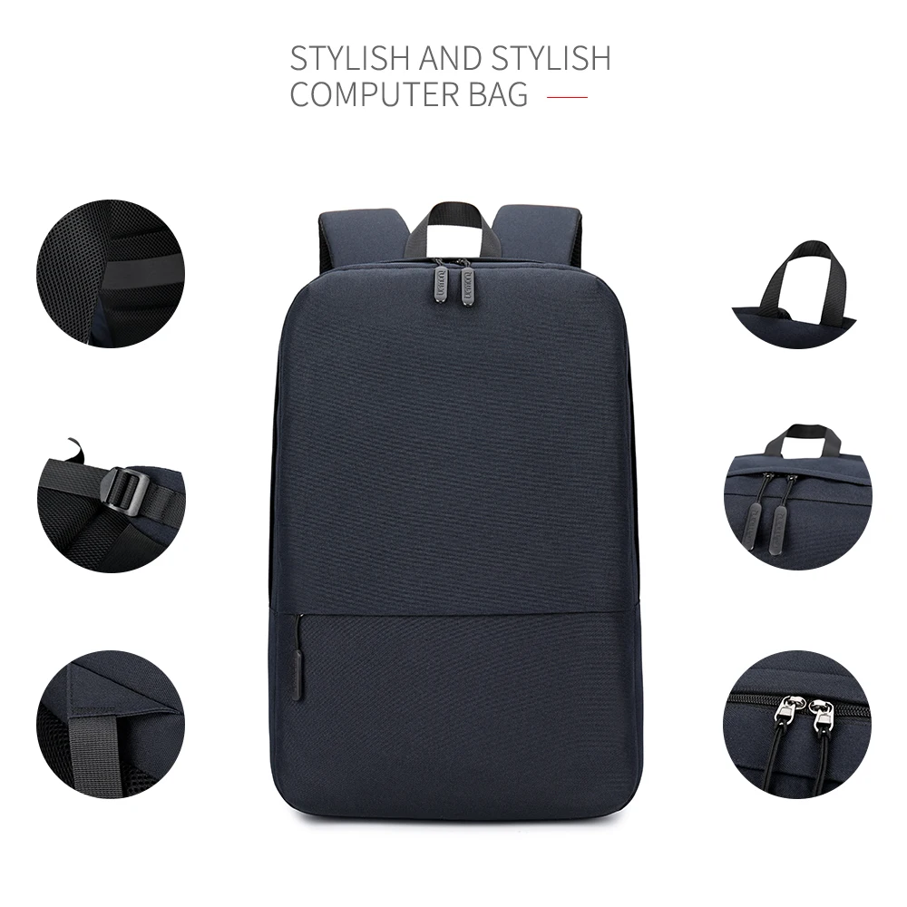 Men Laptop Rucksack Travel Backpack Women Large Capacity Business USB Charge College Student School Shoulder Bags | Компьютеры и офис