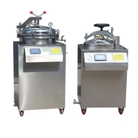 high pressure cooking pot food secondary sterilization equipment vertical type retort autoclave 50l