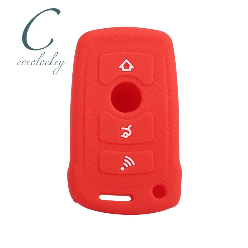 Cocolockey силиконовый чехол для ключей от машины крышка BMW серий 7 E65 E66 E67 E68 745i 745Li 750i