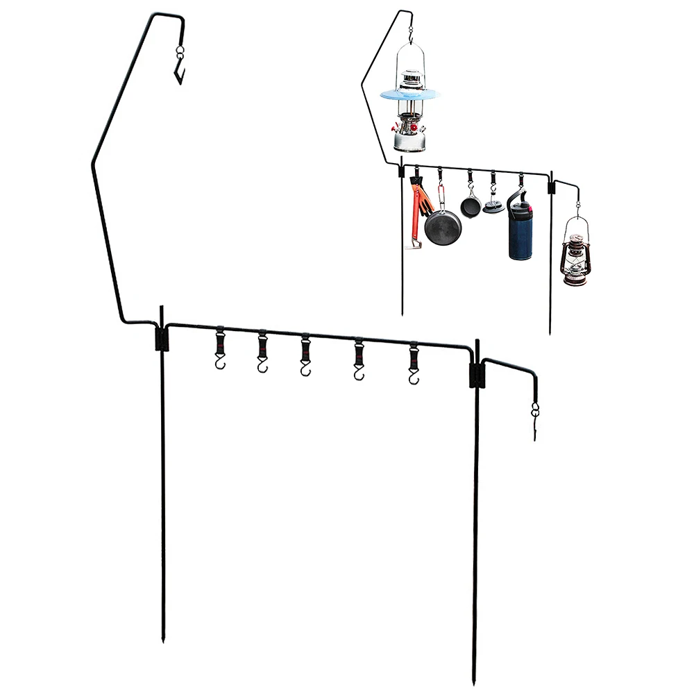 

Держатель для лампы, подвесная стойка для кемпинга, съемный Штатив для лампы, кронштейн для кемпинга, держатель для лампы, вешалка для одежд...