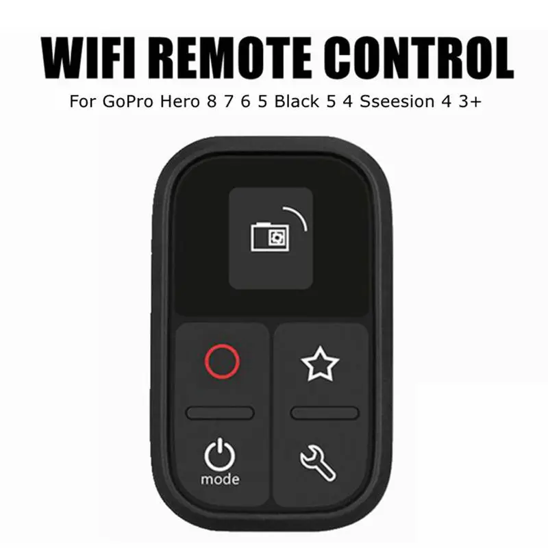 Новейший самолюминесцентный OLED водонепроницаемый Wifi Пульт дистанционного управления для GoPro hero 7 8 Black hero 6 5 4 3+ пульт дистанционного управления набор аксессуаров
