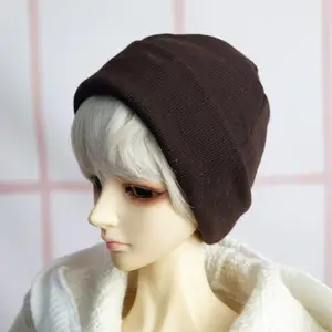 BJD Кепка шапочка коричневая для 16 11 