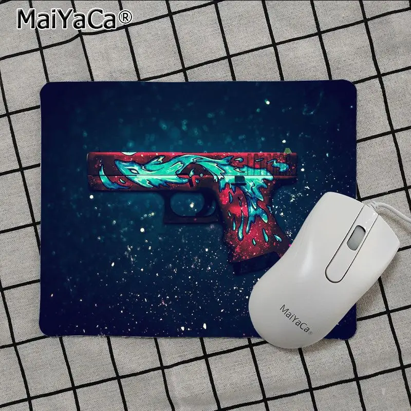 Maiya высокое качество CSGO Counter Strike Gun клавиатура игровые коврики для мыши Лидер