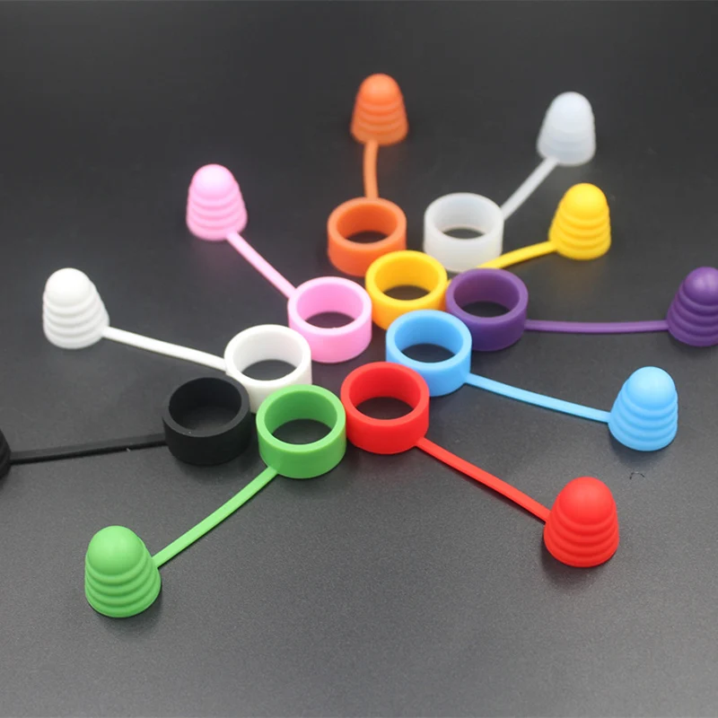 Universal Soft Silicone Drip Tip Dust Cap Vape Band For RDA RTA Atomiser Tanks Electronic Cigarette Accessories 19-25mm Dropship | Мобильные
