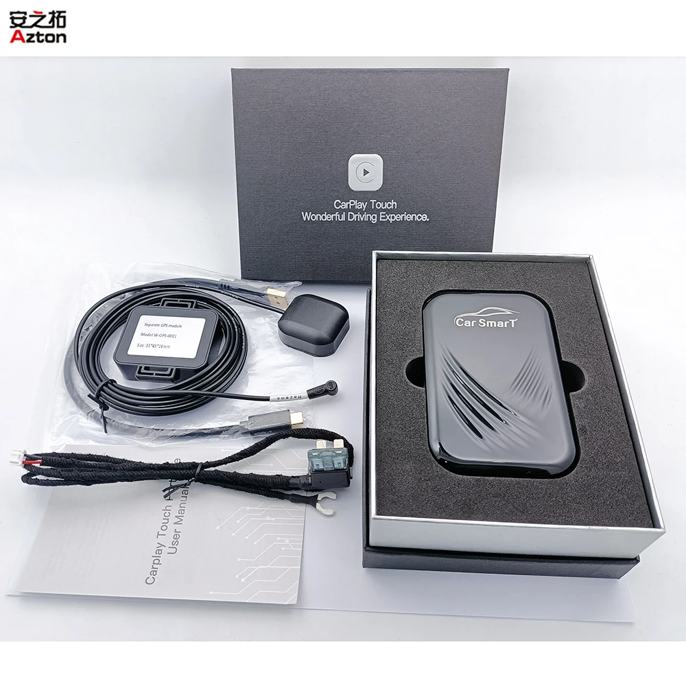 Wireless CarPlay AI Box New Android 9.0 Car Multimedia Player For Original Apple Mirror Link Youtube CP-600 TV | Автомобили и