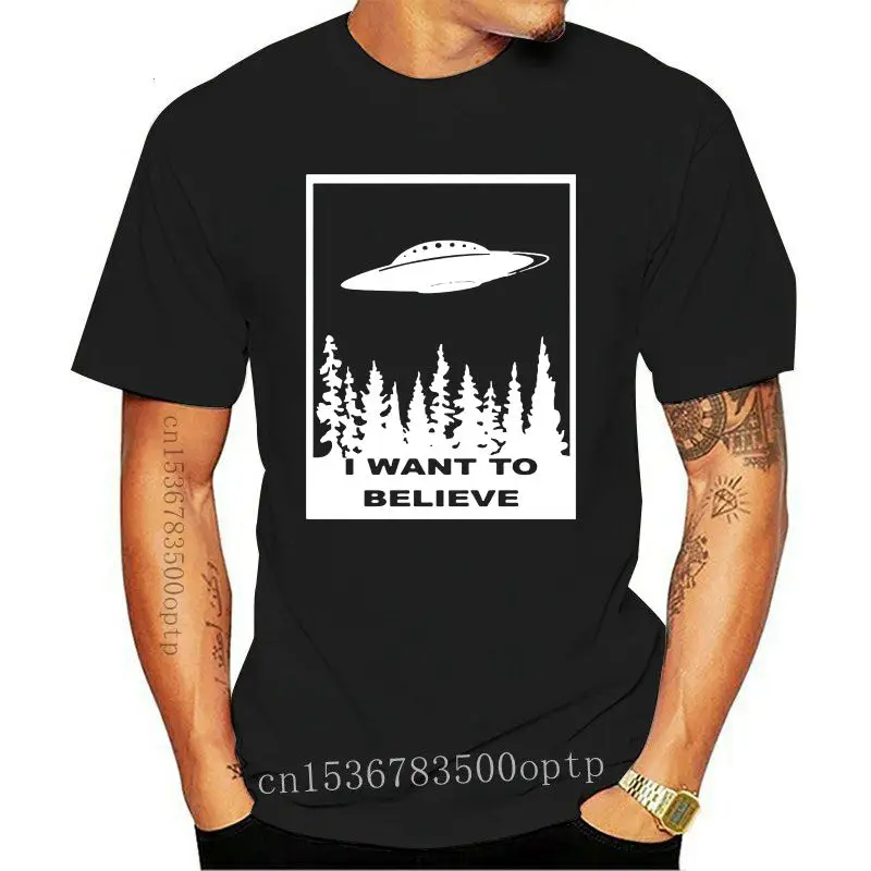 

Футболка с надписью «I Want to Believe»