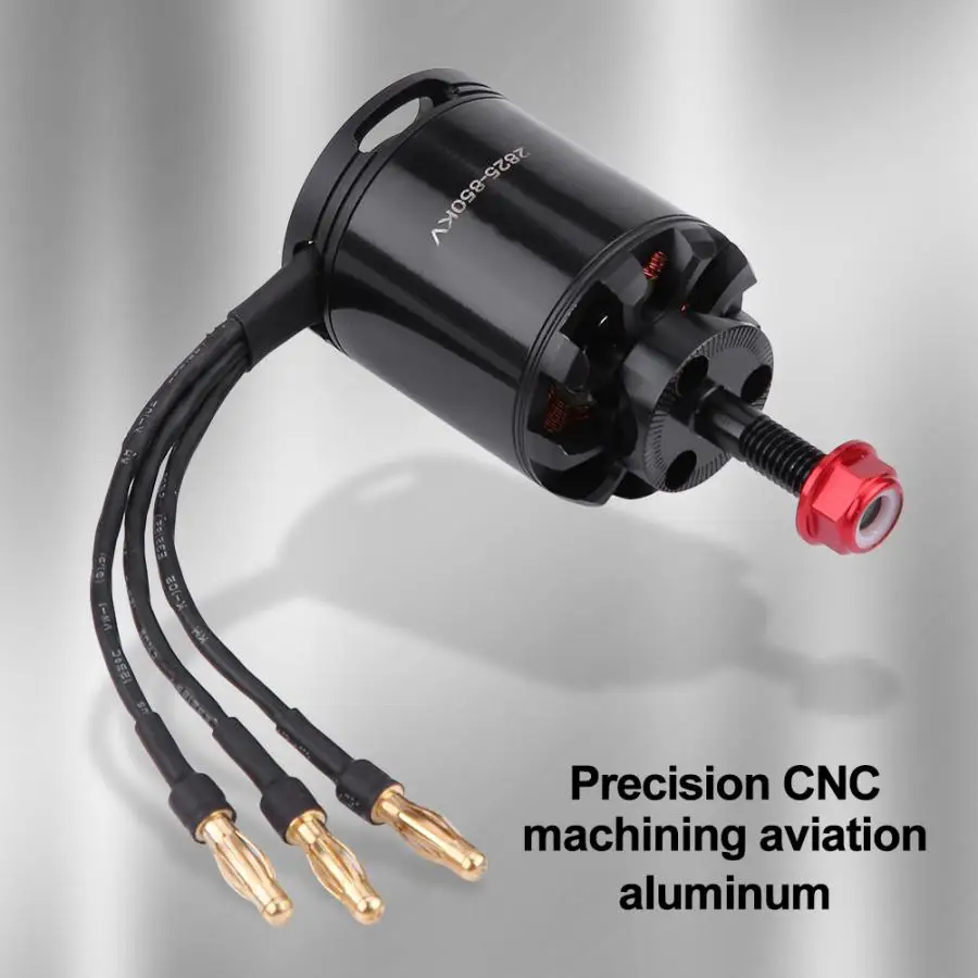 Бесщеточный мотор 2825 850KV/800KV/700KV CW/CCW 3/6S Li Po Cell RC обновленный аксессуар двигателя