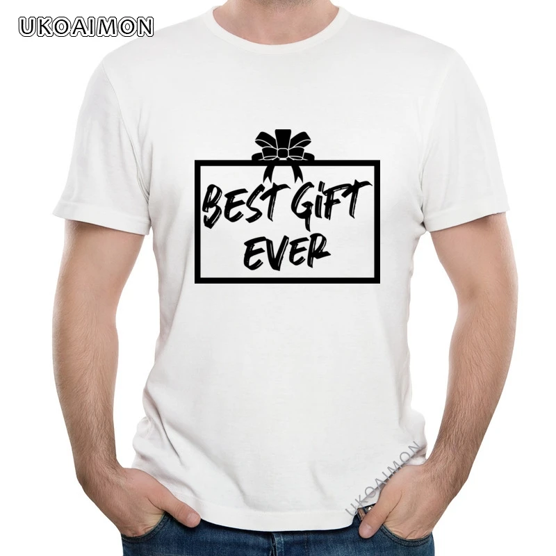 Новое поступление лучший подарок футболка из хлопка для молодых людей новый