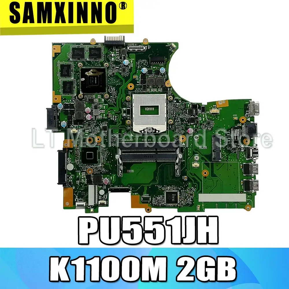 

PU551JH Laptop motherboard For Asus PU551JH PU551J PU551 Test original mainboard N15P-Q1 Quadro K1100M 2GB Video card