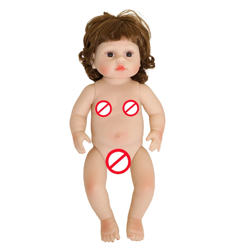 

45CM Animal Cartoon Cloth Reborn Baby Dolls Cute Girls Toys Full Body Silicone Bebe Reborn Toddler Toys For Girls Lifelike Dolls