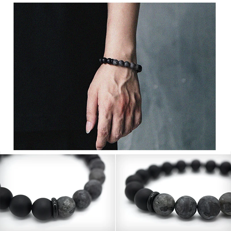 

10mm Natural stone beads bracelet couples bracelet Men for women gift Original design jewelry Drop Shipping