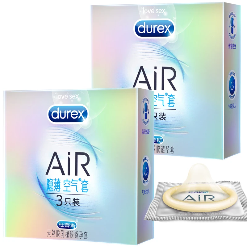 Ультратонкие латексные презервативы Durex AiR из натурального каучука для