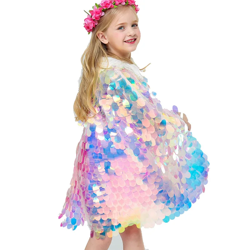 Женский парик Эльзы Рапунцель с блестками | Детская одежда и обувь