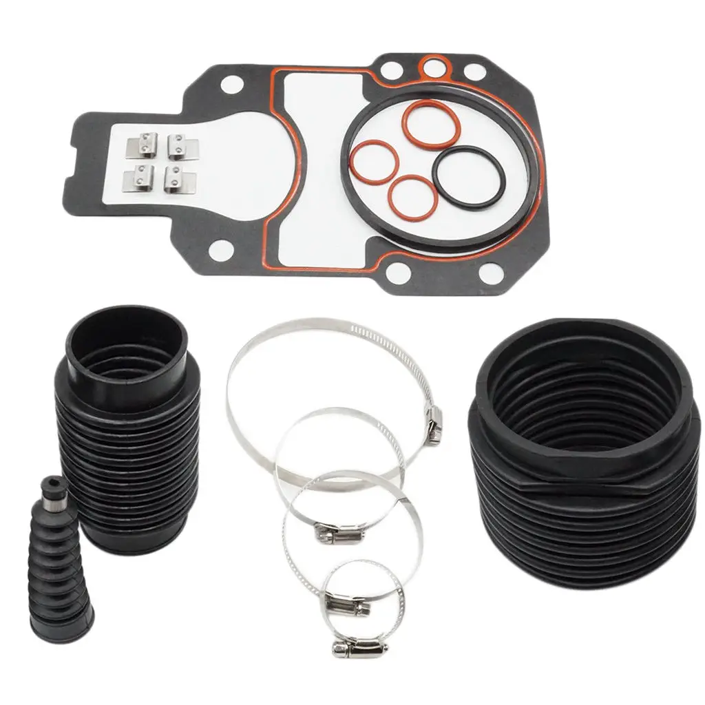 

Marine Transom Seal Repair kit with Gimbal Bearing and Bellows for MerCruiser Alpha 1 Gen 2 Replace 30-803097T1