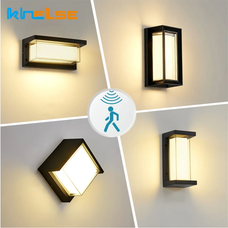 Современная уличсветодиодный светодиодная настенная лампа водонепроницаемый