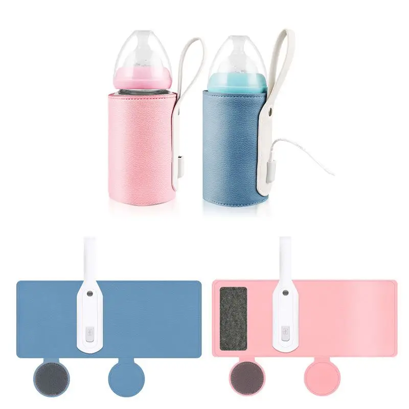 

Портативный подогреватель для детских бутылочек с подогревом, USB-зарядка, Термосумка для согревания детского молока или воды