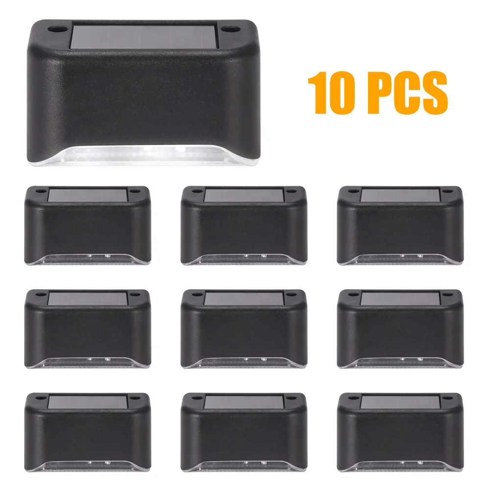 3 шт./10 шт. светодиодный светильник на солнечной энергии наружный батарее