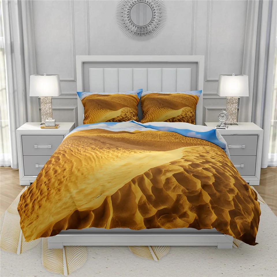 3D пододеяльник Desert Scenery набор с пододеяльником для односпальной двойной