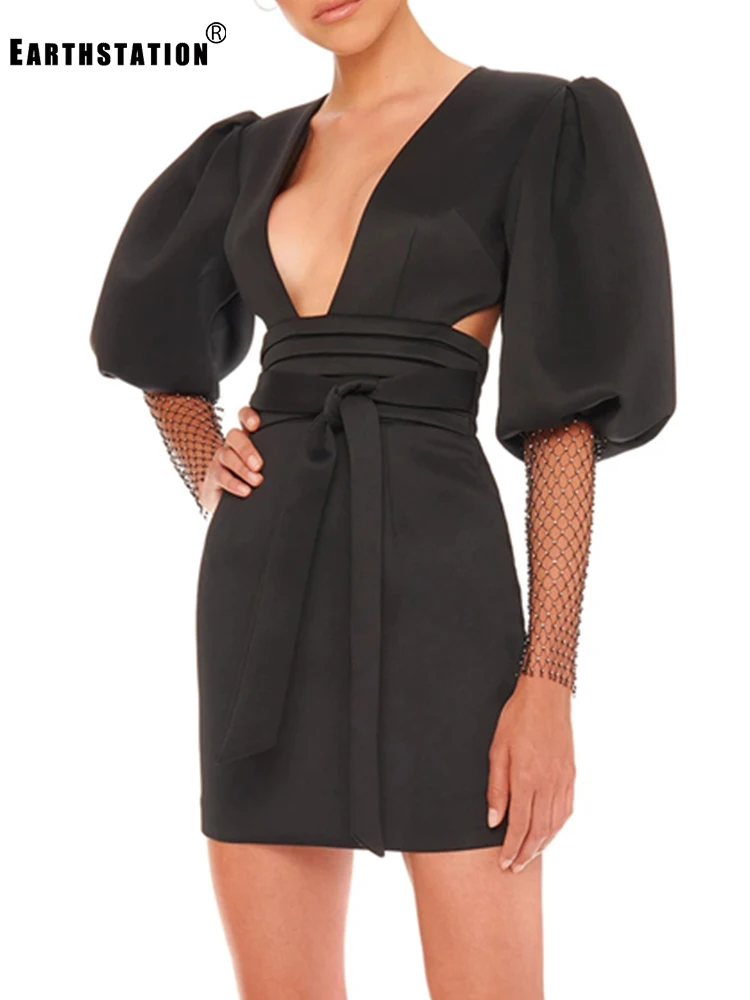 Тяжелая работа рукава пузыри Сращивание Алмазная сетка ремни талия v образный