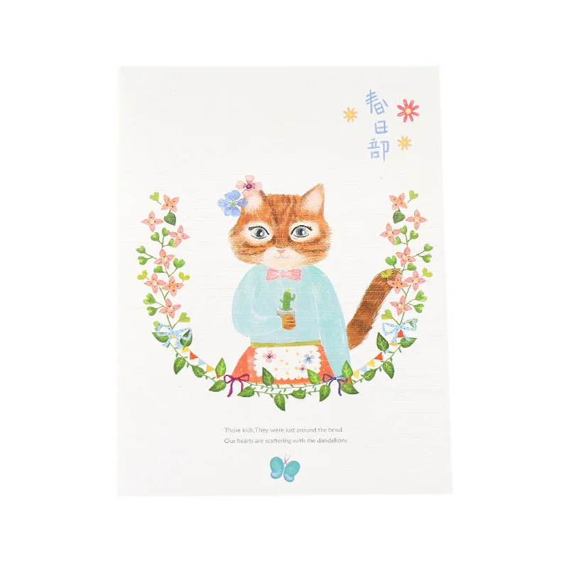 

Creative Animal Cat Rabbit Memo Pad Sticky Notes Bookmark Cute Thicken Tearable Sticky Notes Office Student Stationery Supplies