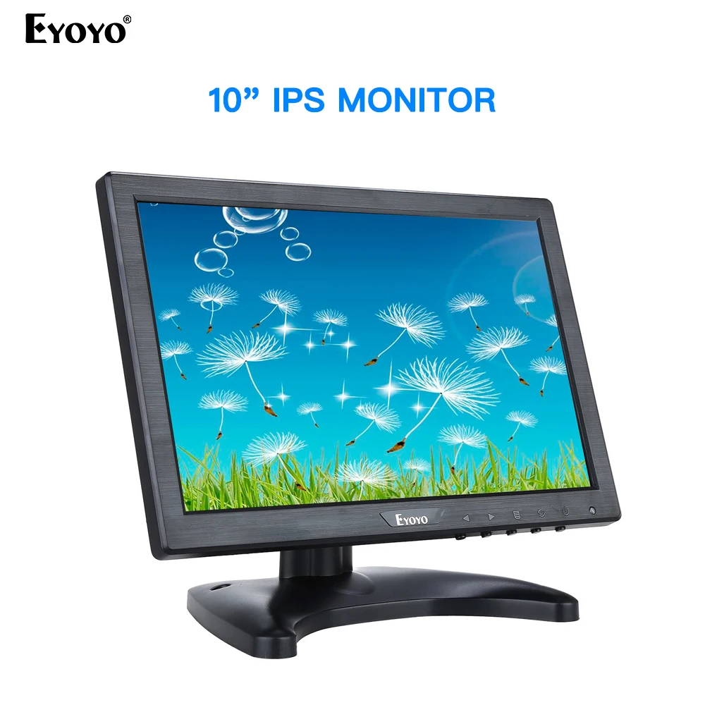Eyoyo C711 10 &quotHD lcd Мини компьютер и ТВ дисплей CC tv экран видеонаблюдения HDMI ЖК