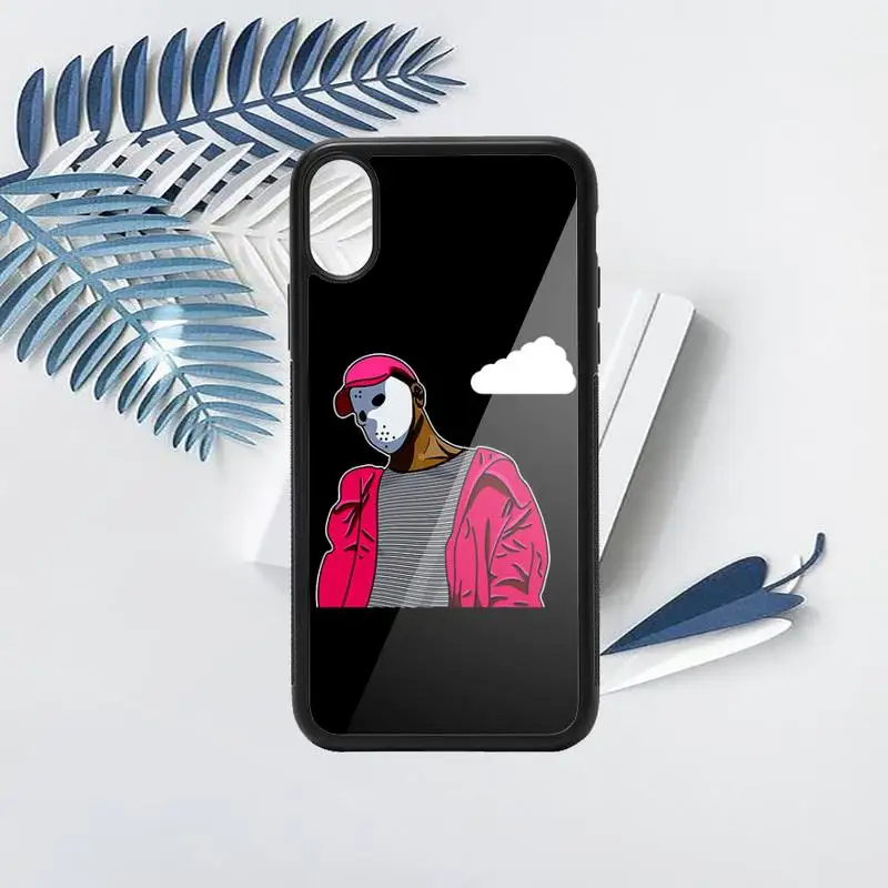 

Rapper SKI MASK THE SLUMP GOD Phone Case PC for iPhone 11 12 pro XS MAX 8 7 6 6S Plus X 5S SE 2020 XR