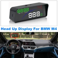 hud head up display for bmw m4 f82f83g82g83 2014 2021 car auto electronic accessories projector windshield plug play film