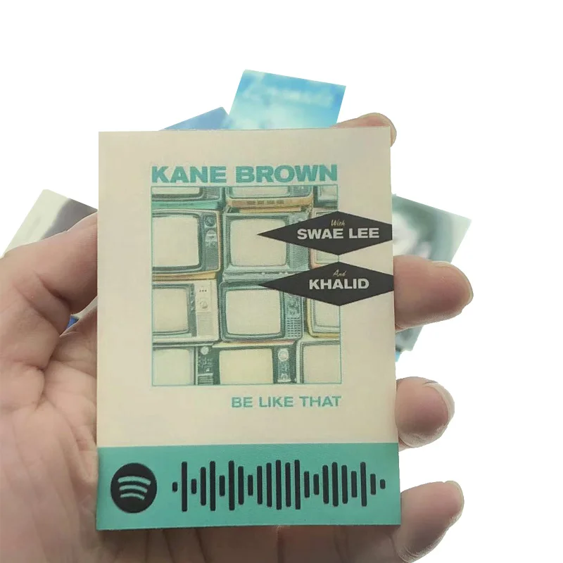 20 шт. музыкальные наклейки с кодом Spotify лучшие декор для чемоданов ноутбуков