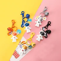 new planet astronaut keychain cartoon starry sky keychain female bag charm party gift and birthday gift