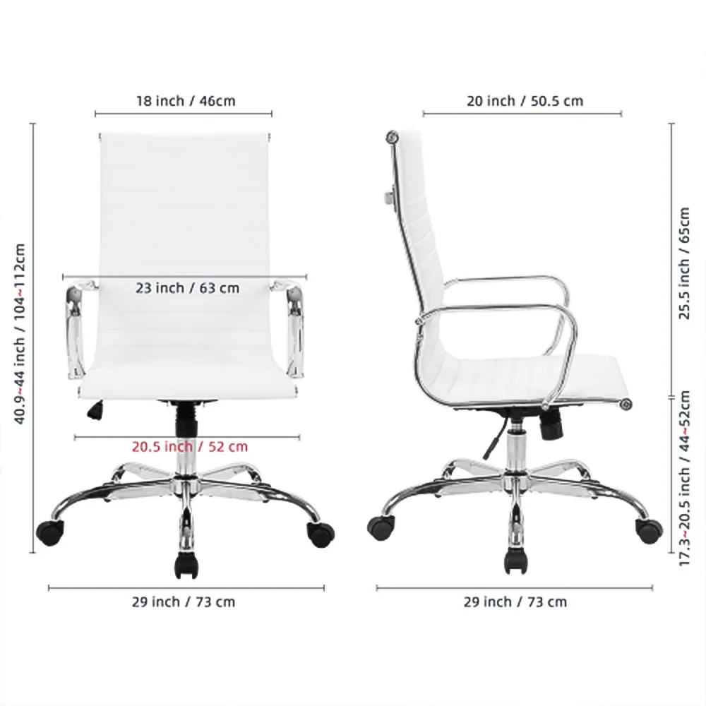 

Quality Office Chair Swivel Mesh Computer Ergonomic Chair High Back With Adjustable Armrest Head Support Height Adjustable