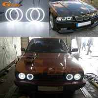 for bmw e30 e32 e34 excellent ultra bright smd led angel eyes halo rings kit day light car accessories