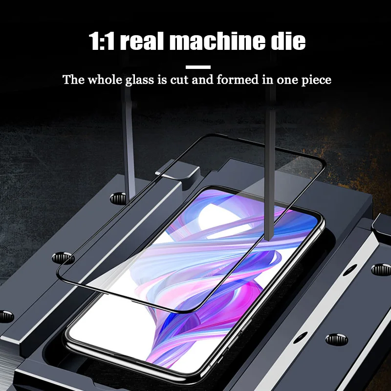 2 In 1 Full Coverage Protective Glass for Honor 8 Pro 9 10 20 30 Lite Camera Lens Protector | Мобильные телефоны и