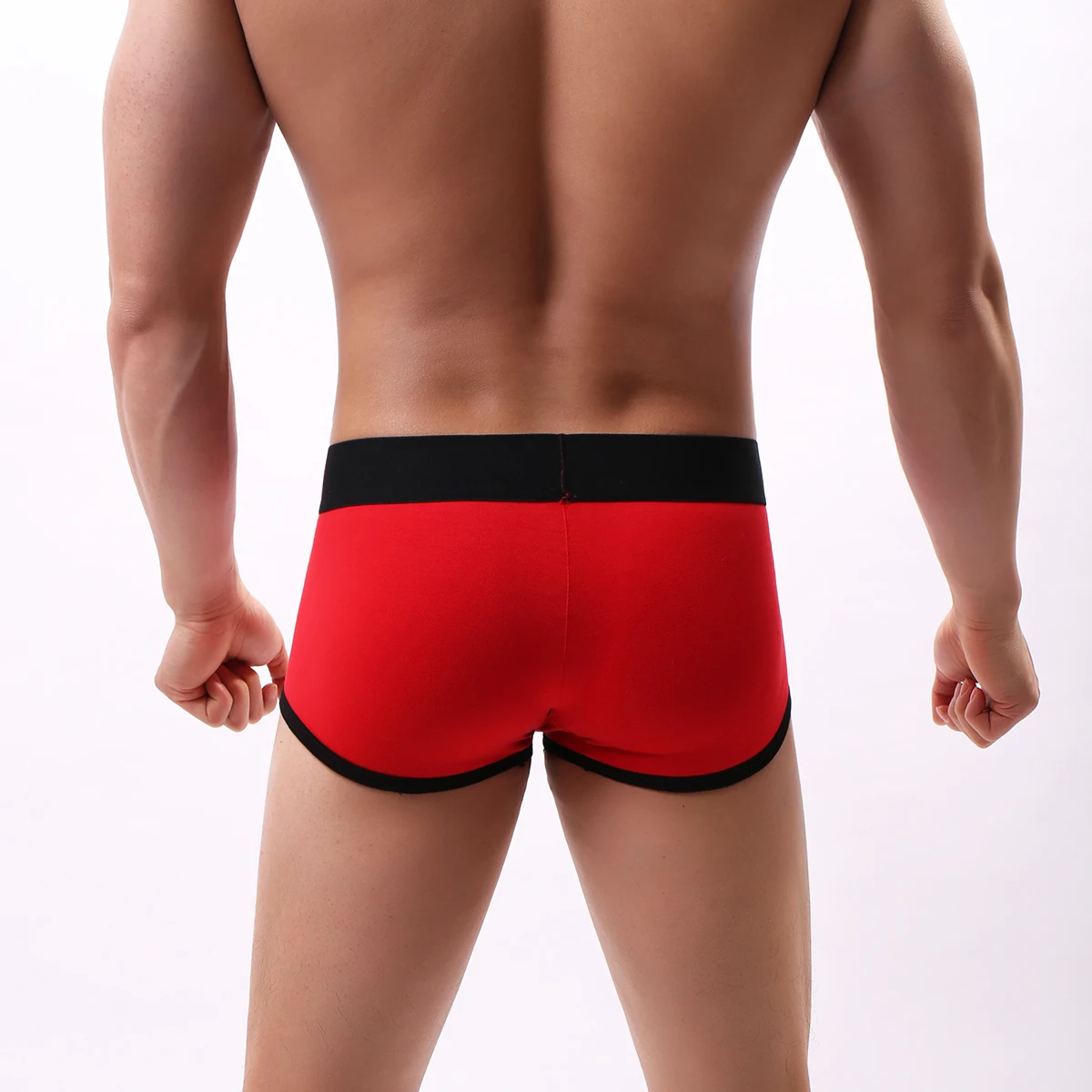 Мужское нижнее белье боксеры сексуальные хлопковые Мужские боксерские шорты для