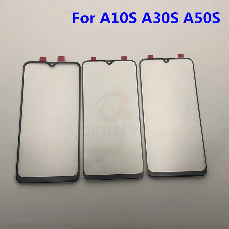 Сменное внешнее стекло для Samsung Galaxy A10S A30S A50S ЖК-дисплей сенсорный экран переднее