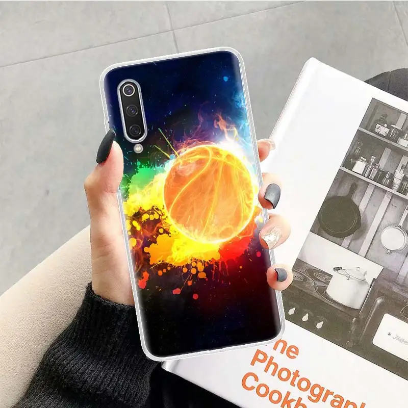 Баскетбольный чехол для телефона Xiaomi Poco X3 GT X4 Nfc F3 F2 F1 M3 M2 M4 Pro Mi Note 10 Lite A3 A2 A1 CC9E |