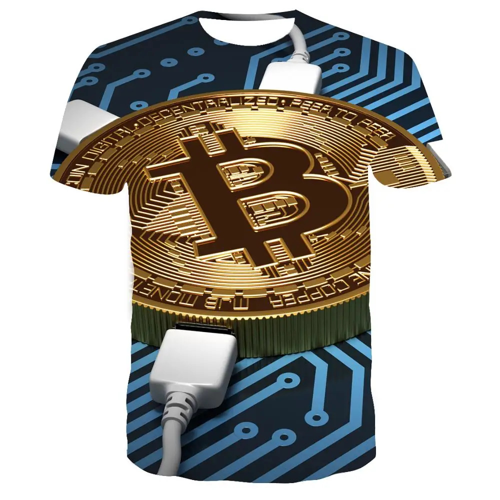2019 Men's T-Shirt Blue Cool Print Galaxy Space 3D Casual Short Sleeve O-Shirt Sweatshirt Hip-Hop Street Suit Sh | Мужская одежда