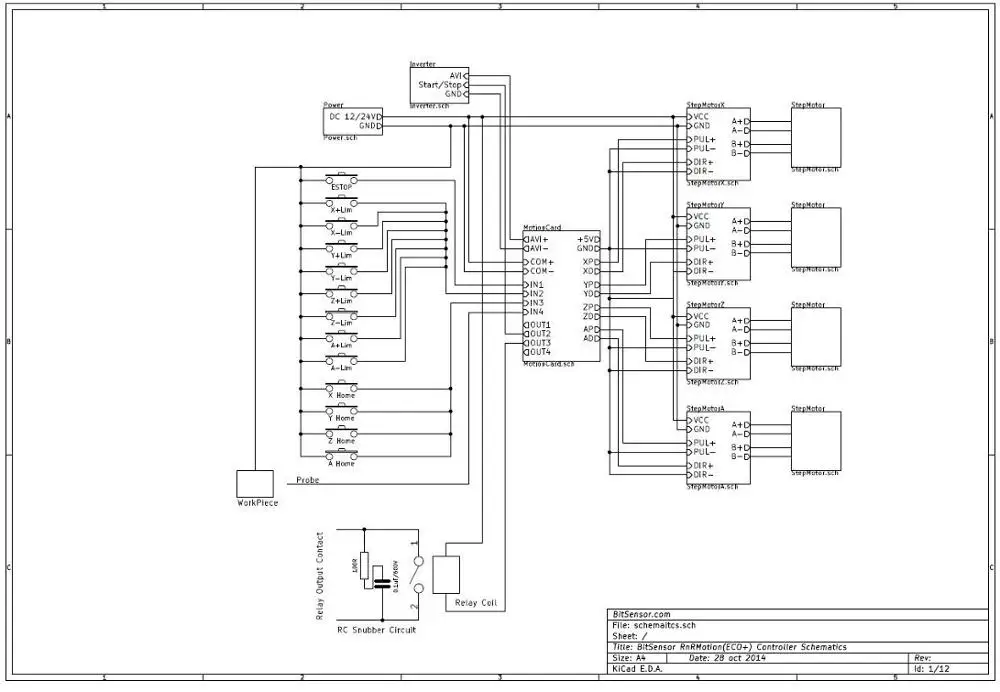 100 кГц USB CNC MACH3 Breakout Board 4-осевой интерфейс драйвер управления движением Лер для