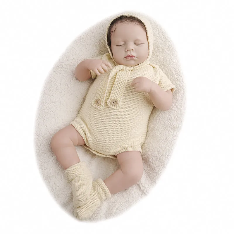 

20 Inches LouLou Reborn Baby Doll Lifelike Toddler Dolls Newborn Bebe Toy Vinyl Surprise Gift Toys For Girls Children