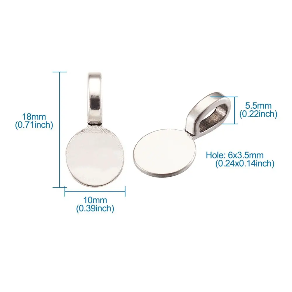 20 шт. тибетский стильный клей на плоской подвеске подвески плоские круглые