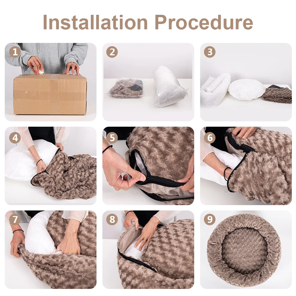 

dog kennels Underpad bed houses Mat cushion Coop cats nest Plush Big puppy indoor Medium small breeds pet accessories supplies