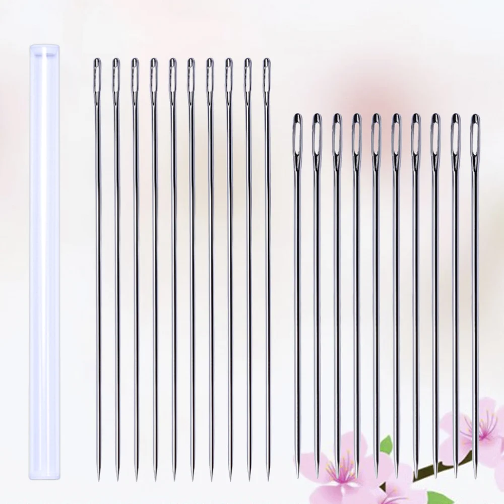 

20PCS Yarn Doll Hand Needles Large Size Large-eye Long Needles for Sewing Doll Making Handwork