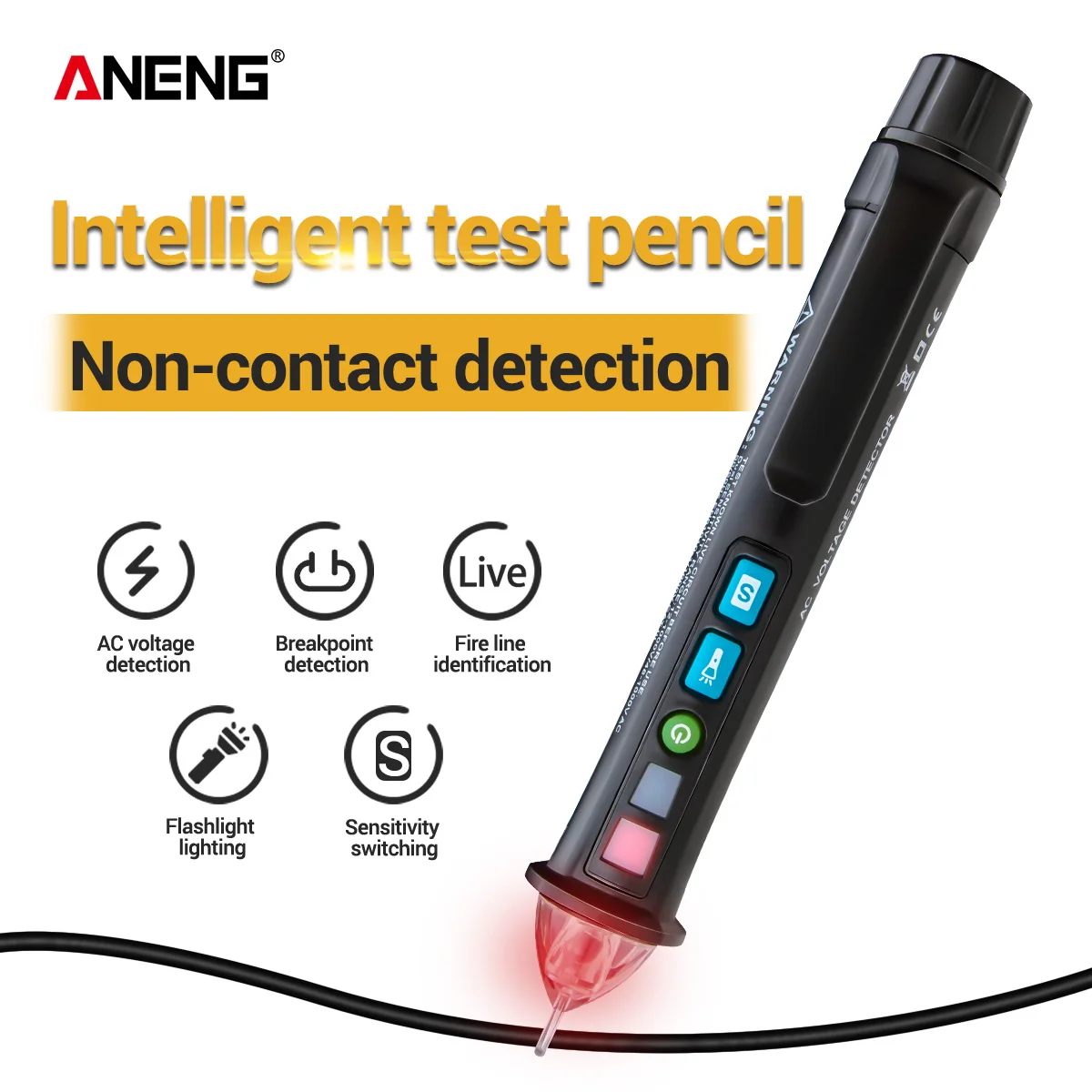ANENG VD409B телевизор кабель трекер тестер выключатели поиск проводки cable tracker