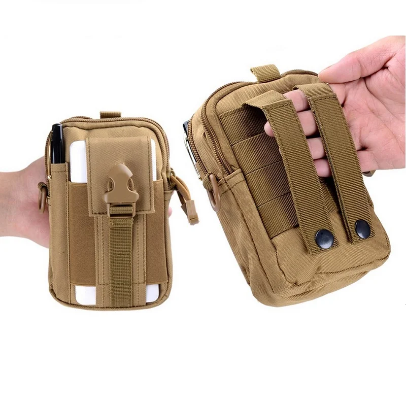 

High Quality Multifunctional SportsTactical Waist Pack Belt Bag Camping Outdoor Military Molle Wallet Safety Survival Tool Bag