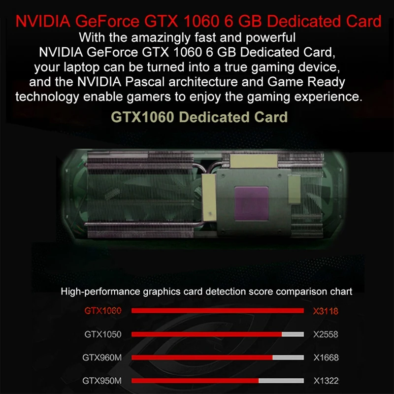 HOT-17.3inch Intel Core I7-7700HQ GTX1060 ноутбук Windows 10 8 ГБ ОЗУ игровой ноутбук клавиатура с подсветкой