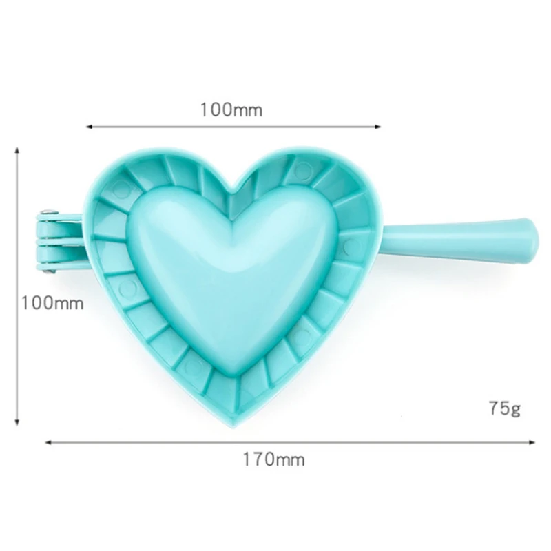 Форма сердца формы для пельменей Сделай Сам артефакт пластиковый тестопресс