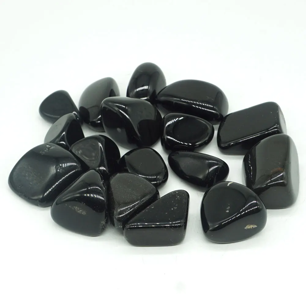 200 г натуральный драгоценный камень черный обсидиановый Кристалл Bulk упали
