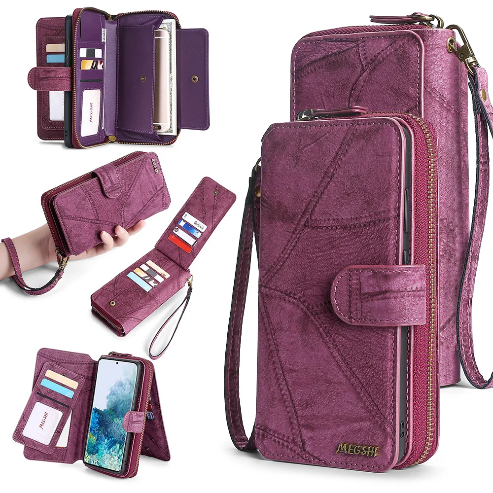 

Wallet Leather Phone Case For IPhone Plus X Xs Xr XsMax 11 11Pro 11ProMax 12 Pro Max Magnetic Purse For Business Wallet
