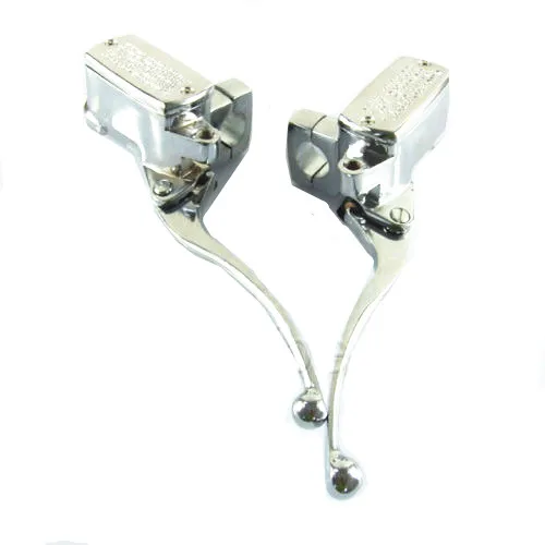 Хромированный гидравлический тормоз для мотоцикла 25 мм 1 дюйм рычаг управления